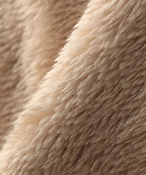 SHIPS（シップス）の「SHIPS KIDS:80～90cm / フェイクファー リバーシブル ベスト（ベスト・キッズ・ベージュ/オフホワイト・90/80）」の11枚目の写真