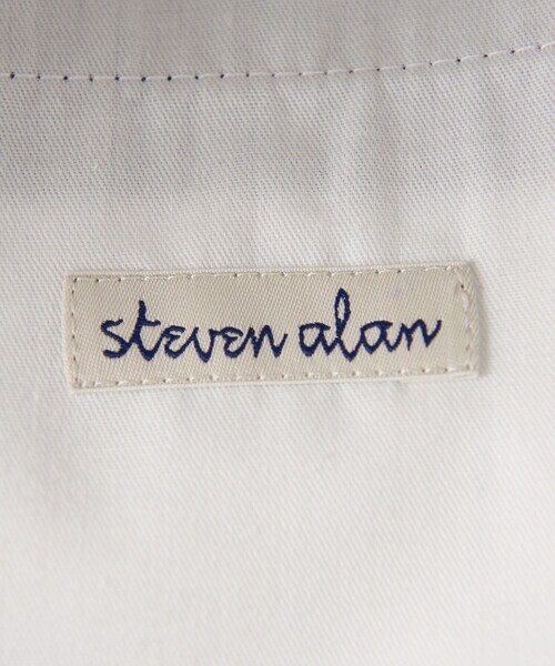 Steven Alan(スティーブンアラン)の「<Steven Alan> クロスツイル インツープリーツ ドレス トラウザーズ テーパード(スラックス・メンズ・ダークグレー/ブラック・S/M/L/XL)」の20枚目の写真