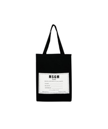 MSGM（エムエスジーエム）の「【New】MSGM Name Tagトートバッグ【Japan Exclusive】（トートバッグ）」