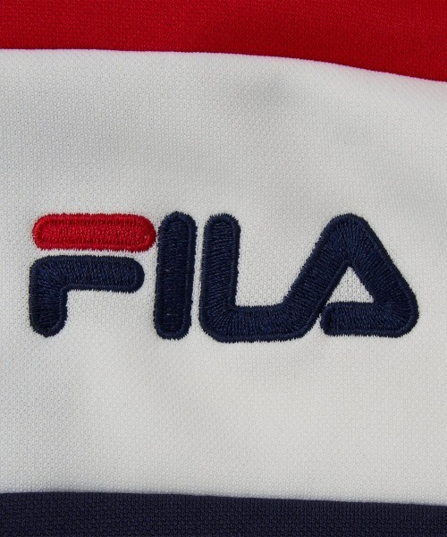 FILA（フィラ）の「スムースジャージ上下セット（ジャージ・キッズ・ネイビー/ラベンダー・130/140/150/160）」の5枚目の写真