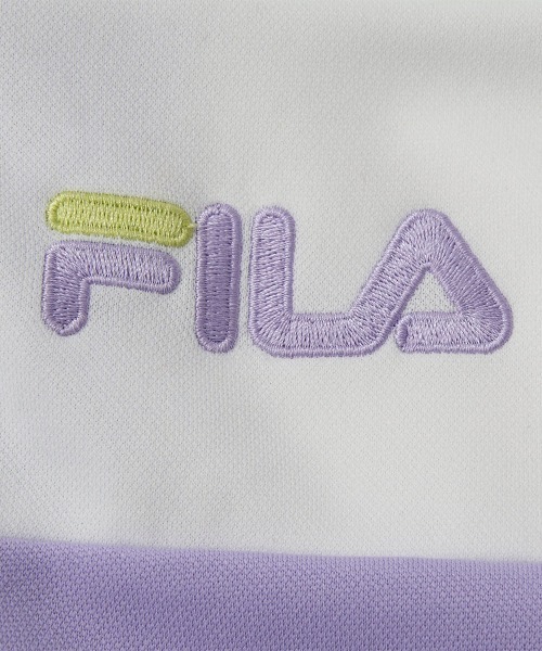 FILA（フィラ）の「スムースジャージ上下セット（ジャージ・キッズ・ネイビー/ラベンダー・130/140/150/160）」の15枚目の写真