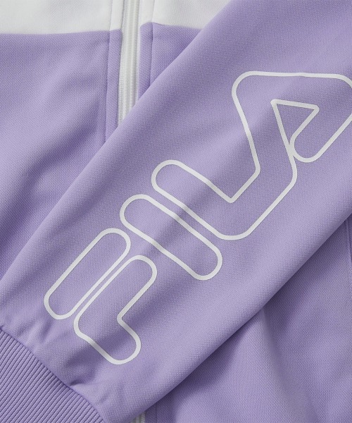 FILA（フィラ）の「スムースジャージ上下セット（ジャージ・キッズ・ネイビー/ラベンダー・130/140/150/160）」の17枚目の写真