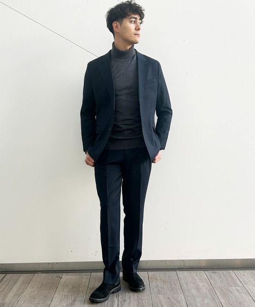 BANANA REPUBLIC FACTORY STORE（バナナリパブリック ファクトリーストア）の「BANANA REPUBLIC FACTORY STORE　　メリノウール タートルネックセーター（ニット/セーター・メンズ・ブラウン/ブラック/ナチュラル/チャコールグレー・S/M/L/XL）」の8枚目の写真