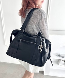 ショルダー付き トラベルバッグ TINA：JOJUN（ボストンバッグ）｜TINA
