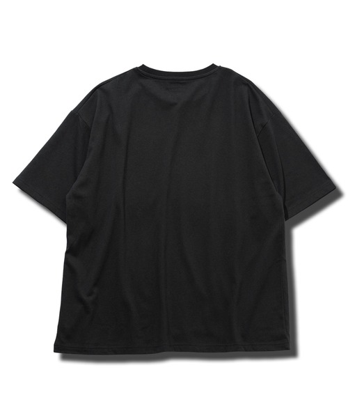 jiggys shop(ジギーズショップ)の「ルーズフィットクルーネック半袖Tシャツカットソー(Tシャツ/カットソー・メンズ・ブラック/ホワイト/ブルー系その他・MEDIUM/LARGE/X-LARGE)」の8枚目の写真