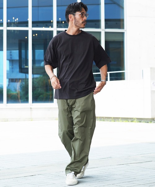 jiggys shop(ジギーズショップ)の「ルーズフィットクルーネック半袖Tシャツカットソー(Tシャツ/カットソー・メンズ・ブラック/ホワイト/ブルー系その他・MEDIUM/LARGE/X-LARGE)」の18枚目の写真