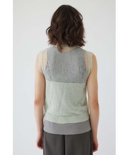 セール】Mohair mix minimum knit vest（ニット/セーター）｜RIM.ARK
