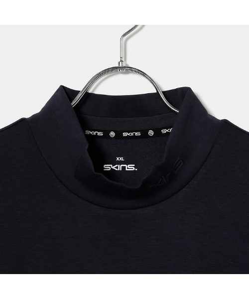 SKINS（スキンズ）の「【SKINS/GOLF】アクティブウェア モックネックインナーセットシャツ（Tシャツ/カットソー・メンズ・ホワイト/ネイビー/ブラック・46/48/50/52）」の21枚目の写真