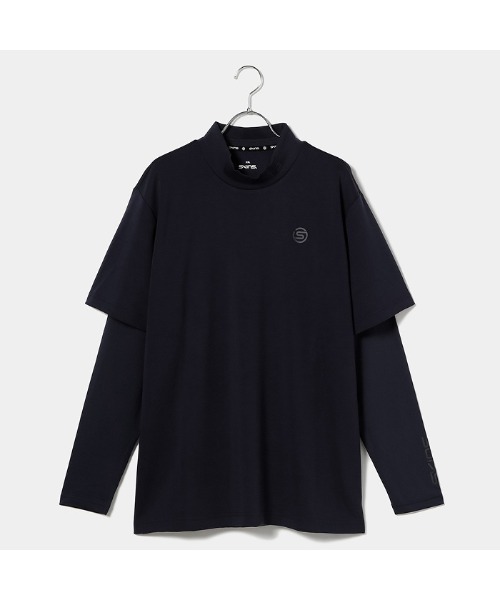 SKINS（スキンズ）の「【SKINS/GOLF】アクティブウェア モックネックインナーセットシャツ（Tシャツ/カットソー・メンズ・ホワイト/ネイビー/ブラック・46/48/50/52）」の19枚目の写真