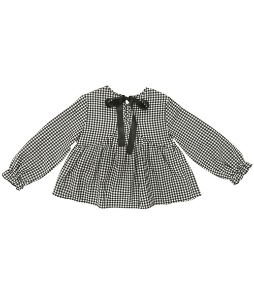 Bee des Bee（ビーデスビー）の「長袖トップス（シャツ/ブラウス・キッズ・ブルー/ブラック/ピンク系その他/ベージュ/チェック・110cm/120cm/130cm/140cm/150cm）」の5枚目の写真