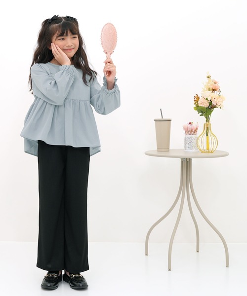 Bee des Bee（ビーデスビー）の「長袖トップス（シャツ/ブラウス・キッズ・ブルー/ブラック/ピンク系その他/ベージュ/チェック・110cm/120cm/130cm/140cm/150cm）」の20枚目の写真