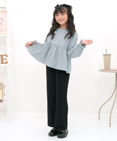 Bee des Bee（ビーデスビー）の「長袖トップス（シャツ/ブラウス・キッズ・ブルー/ブラック/ピンク系その他/ベージュ/チェック・110cm/120cm/130cm/140cm/150cm）」の13枚目の写真