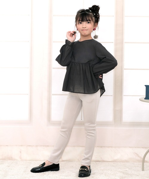 Bee des Bee（ビーデスビー）の「長袖トップス（シャツ/ブラウス・キッズ・ブルー/ブラック/ピンク系その他/ベージュ/チェック・110cm/120cm/130cm/140cm/150cm）」の19枚目の写真