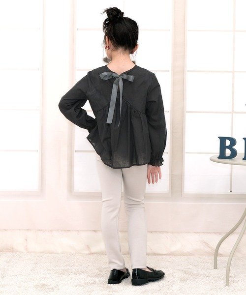 Bee des Bee（ビーデスビー）の「長袖トップス（シャツ/ブラウス・キッズ・ブルー/ブラック/ピンク系その他/ベージュ/チェック・110cm/120cm/130cm/140cm/150cm）」の7枚目の写真