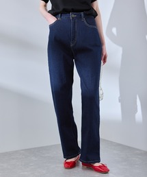 ROPE' PICNIC | 【ウエスト革命デニム】ウエストシェイプストレートデニムパンツ(デニムパンツ)