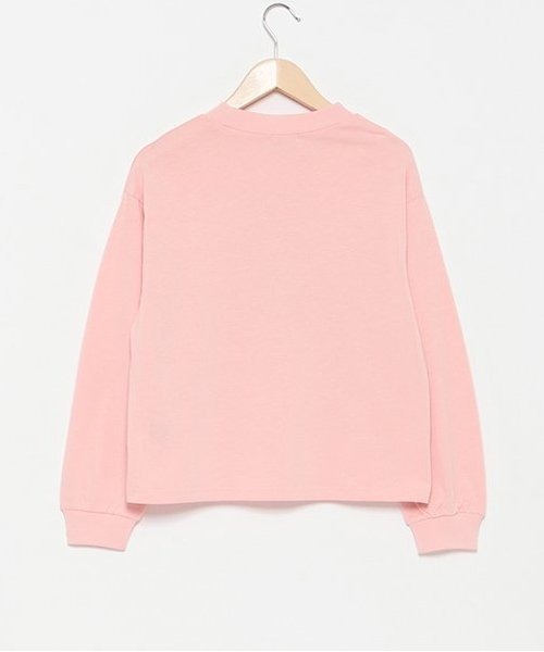 by LOVEiT（バイラビット）の「チェリープリントロングTシャツ（Tシャツ/カットソー・キッズ・オフホワイト/ピンク/ブラック・150cm/140cm/130cm/120cm/160cm）」の4枚目の写真