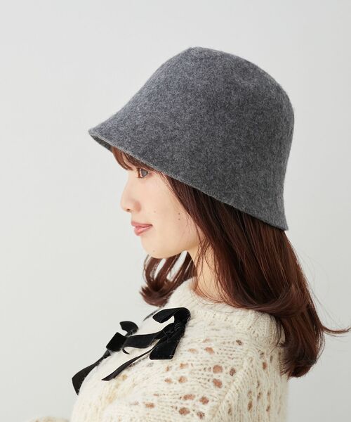 MAJESTIC LEGON（マジェスティックレゴン）の「レディバケットハット（ハット・レディース・モカ/ブラック/グレー・FREE）」の3枚目の写真