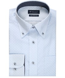 TOKYO SHIRTS（トウキョウシャツ）の「超形態安定ノーアイロン ボタンダウン 長袖ビジネスワイシャツ（ビジネスシャツ）」