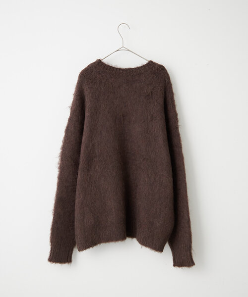 WHIMSIC（ウィムジック）の「【UNISEX】シャギーニットプルオーバー（ニット/セーター・レディース・ブラウン/ピンク/イエロー/ブルー/イエロー系その他2/ピンク系その他2・FREE）」の8枚目の写真