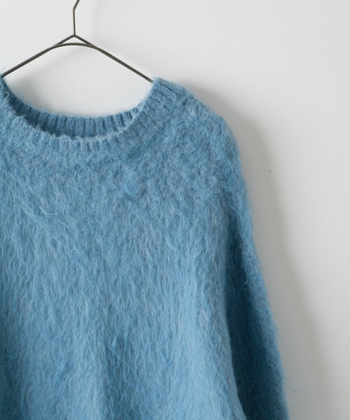 WHIMSIC（ウィムジック）の「【UNISEX】シャギーニットプルオーバー（ニット/セーター・レディース・ブラウン/ピンク/イエロー/ブルー/イエロー系その他2/ピンク系その他2・FREE）」の11枚目の写真
