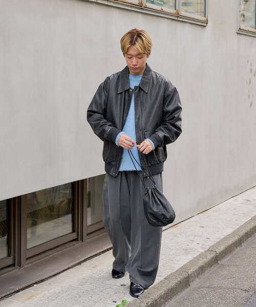 WHIMSIC（ウィムジック）の「【UNISEX】シャギーニットプルオーバー（ニット/セーター・レディース・ブラウン/ピンク/イエロー/ブルー/イエロー系その他2/ピンク系その他2・FREE）」の18枚目の写真