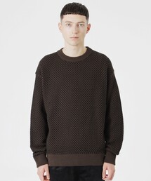 ツイーディーステッチングプルオーバー