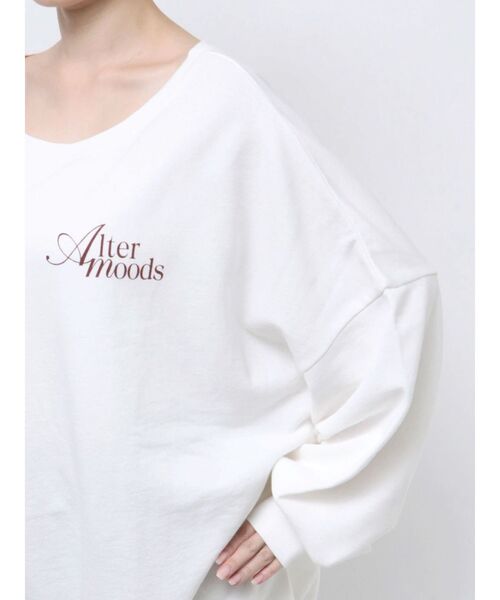 jouetie（ジュエティ）の「バタフライドッキングスウェットトレーナー（スウェット・レディース・ブルー/オフホワイト/ブラック・MEDIUM）」の8枚目の写真