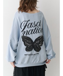 jouetie | バタフライドッキングスウェット(スウェット)