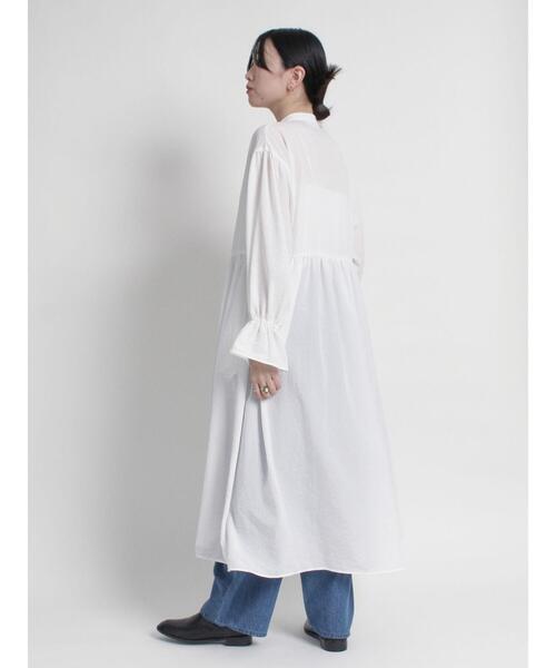 【セール】キャンディースリーブギャザーワンピース（ワンピース）｜sm2rhythm（サマンサモスモスリズム）