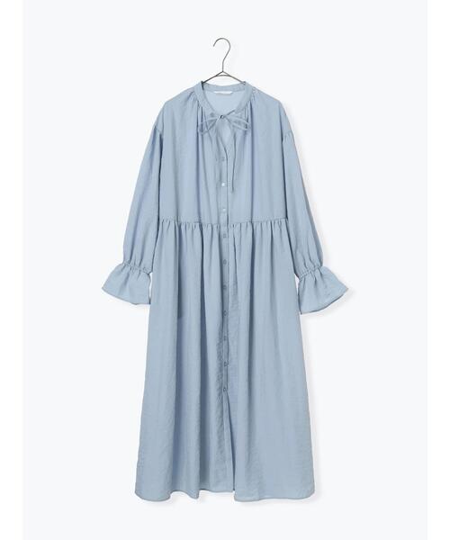 【セール】キャンディースリーブギャザーワンピース（ワンピース）｜sm2rhythm（サマンサモスモスリズム）