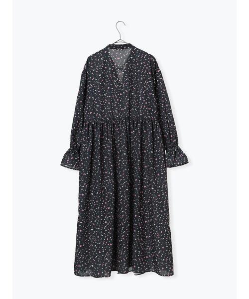 【セール】キャンディースリーブギャザーワンピース（ワンピース）｜sm2rhythm（サマンサモスモスリズム）