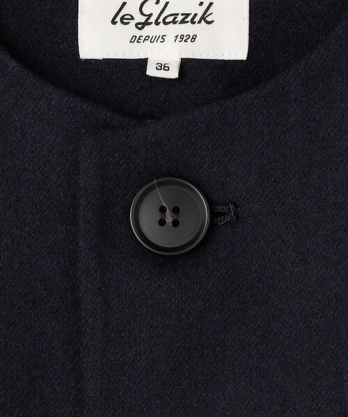LE GLAZIK（ルグラジック）の「LE GLAZIK | ウーレンフランネル ジレ