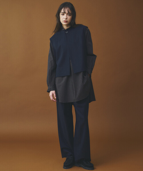 45774★年 L.G.B. ルグランブルー ベスト ジレ ブラック 45774☆年 L.G.B. ルグランブルー ベスト ジレ ブラック - メルカリ