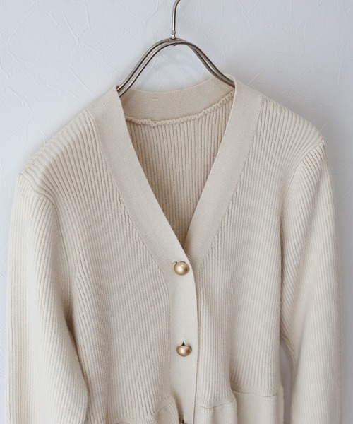 バーバリーブルーレーベル♡ウエストリボン♡ペプラム♡カーディガン バーバリーブルーレーベル♡ウエストリボン♡ペプラム