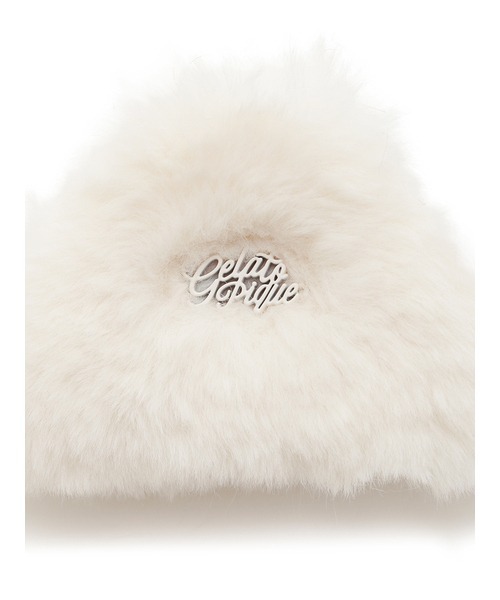 gelato pique（ジェラートピケ）の「【HOLIDAY】ファーヘアクリップ