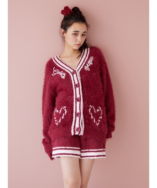 Gelato Pique セットアップ　赤 gelato pique（ジェラートピケ）の「【HOLIDAY】ファーヘアクリップ