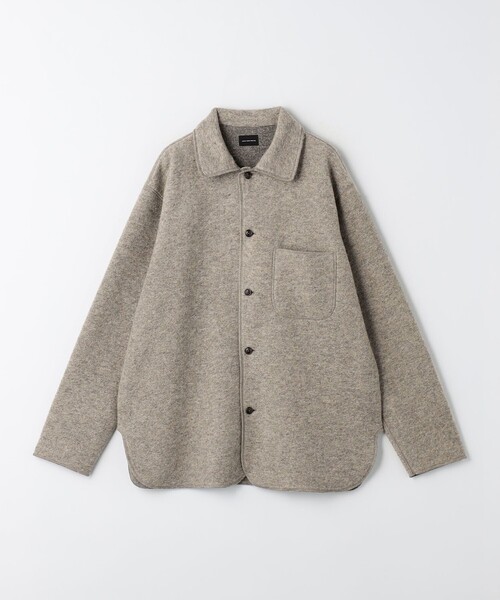 green label relaxing(グリーンレーベルリラクシング)の「TW スライバー シャツ(シャツ/ブラウス・メンズ・ダークグレー/ベージュ・M/L/S)」の9枚目の写真