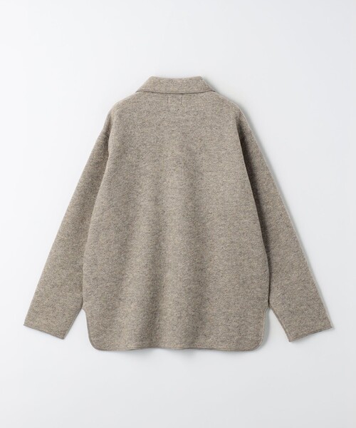green label relaxing(グリーンレーベルリラクシング)の「TW スライバー シャツ(シャツ/ブラウス・メンズ・ダークグレー/ベージュ・M/L/S)」の10枚目の写真
