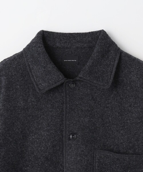 green label relaxing(グリーンレーベルリラクシング)の「TW スライバー シャツ(シャツ/ブラウス・メンズ・ダークグレー/ベージュ・M/L/S)」の18枚目の写真