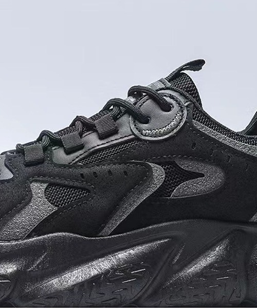 CALIFORNIA OUTFITTERS（カリフォルニア アウトフィッターズ）の「3-9D28  ダッドスニーカー　チャンキーソール 厚底 アグリーシューズ（スニーカー・メンズ・グレー/ブラック・44/40/42）」の4枚目の写真