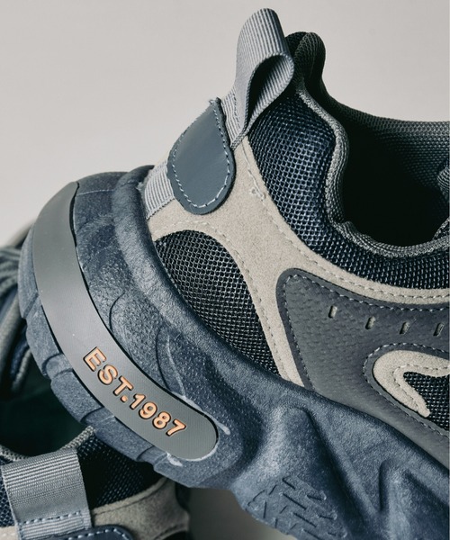 CALIFORNIA OUTFITTERS（カリフォルニア アウトフィッターズ）の「3-9D28  ダッドスニーカー　チャンキーソール 厚底 アグリーシューズ（スニーカー・メンズ・グレー/ブラック・44/40/42）」の13枚目の写真