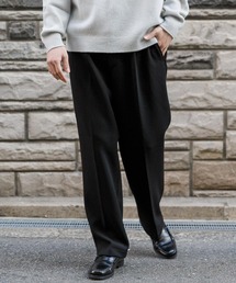 『UR TECH』『蓄熱』フリースタックストレートイージースラックス