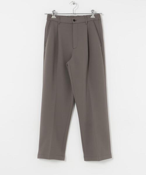 URBAN RESEARCH（アーバンリサーチ）の「『UR TECH』『蓄熱』フリースタックストレートイージースラックス（その他パンツ・メンズ・ブラック/チャコールグレー・SMALL/MEDIUM/LARGE）」の9枚目の写真