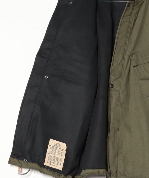 MILITARY（ミリタリー）の「GI CHEMICAL PROTECTIVE JACKET / ジーアイ ケミカル プロテクティブ ジャケット（その他アウター・メンズ・オリーブドラブ・LARGE）」の3枚目の写真