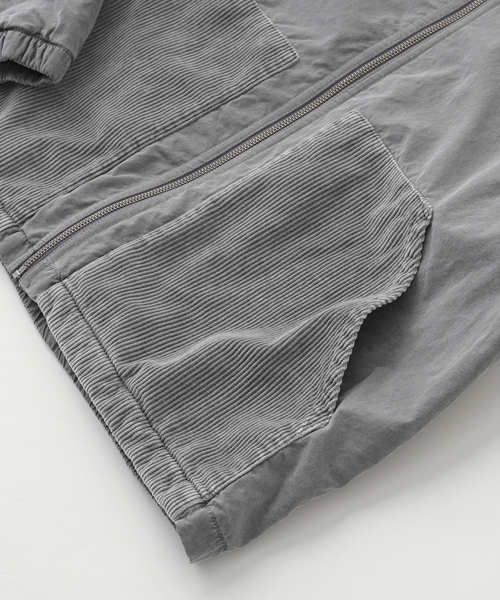 SAVE KHAKI UNITED（セーブカーキユナイテッド）の「SAVE KHAKI UNITED / REVERSIBLE EASY JACKET（ブルゾン・メンズ・ブラック/チョコ・MEDIUM/LARGE/X-LARGE）」の6枚目の写真