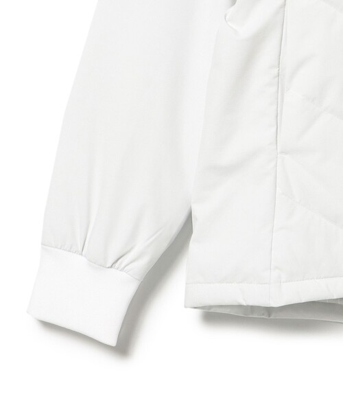 BEAMS GOLF（ビームスゴルフ）の「【撥水】PURPLE LABEL / パネル ダウンブルゾン（ブルゾン・レディース・ホワイト/ブラック・SMALL/MEDIUM/LARGE）」の10枚目の写真