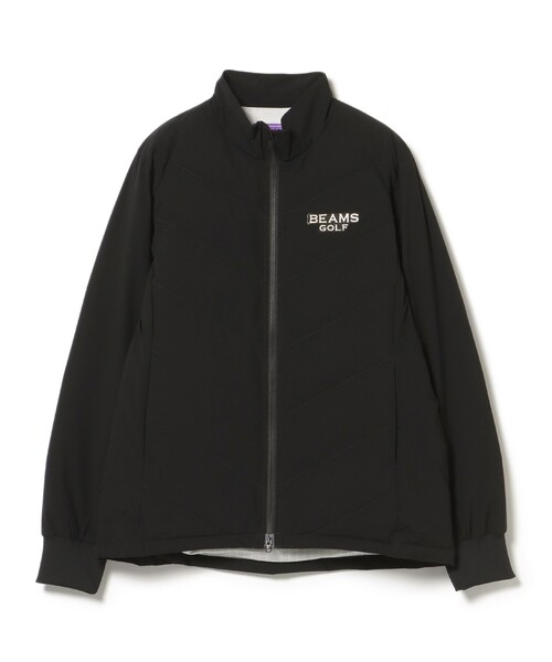 BEAMS GOLF（ビームスゴルフ）の「【撥水】PURPLE LABEL / パネル ダウンブルゾン（ブルゾン・レディース・ホワイト/ブラック・SMALL/MEDIUM/LARGE）」の14枚目の写真