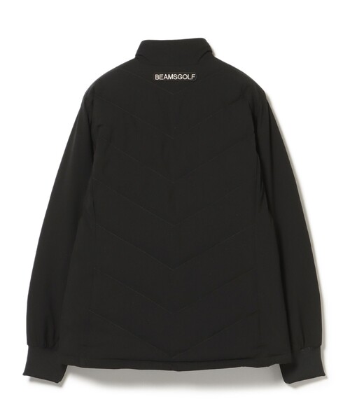 BEAMS GOLF（ビームスゴルフ）の「【撥水】PURPLE LABEL / パネル ダウンブルゾン（ブルゾン・レディース・ホワイト/ブラック・SMALL/MEDIUM/LARGE）」の16枚目の写真