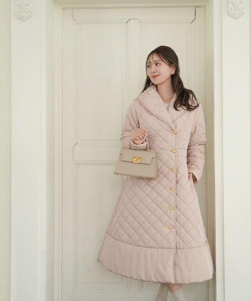 【ほぼ未使用美品】le reve vaniller 人気完売商品 ウールコート le reve vaniller（ル レーヴ ヴァニレ） ピーコート pコート ダブル