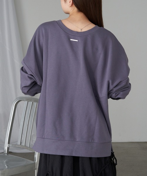 RAY CASSIN（レイカズン）の「【ゆったりとした着心地】ラインテープスウェット（スウェット・レディース・ホワイト系その他2/グレー系その他2/グレー系その他3・FREE）」の19枚目の写真